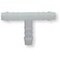 Conector plástico Ø6 em T para tubos